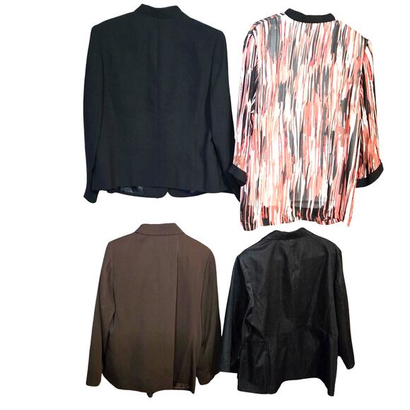Women's 16W 1X Blazer Suit Separate Jacket Top Wholesale Bulk Lot 4 1XL - Picture 6 of 6